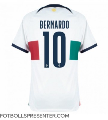 Portugal Bernardo Silva #10 Borta Matchtröja VM 2022 Kortärmad